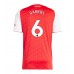 Arsenal Gabriel Magalhaes #6 Hjemmedrakt 2025-26 Kortermet